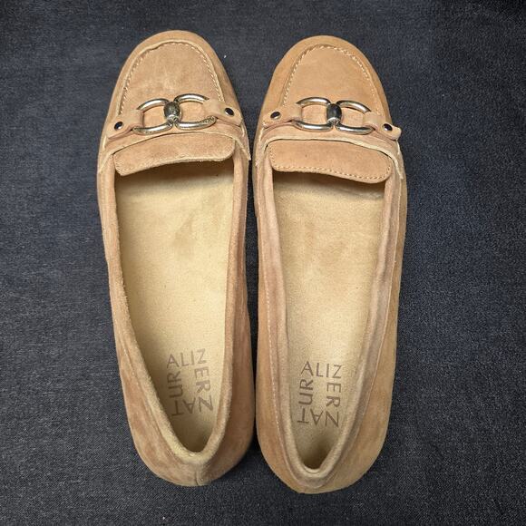 Naturalizer Tan Ainsley Loafers Slide on Shoes - Picture 7 of 10